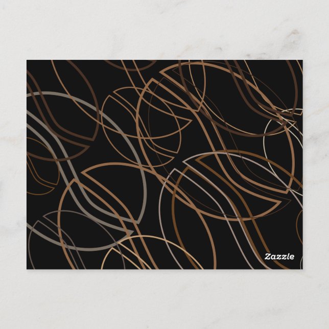 carte de commentaire blur de café (Dos)