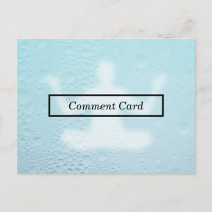 carte de commentaire yoga blur