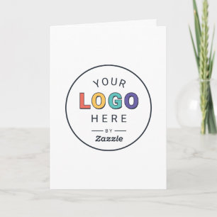 Carte de Commerce à Logo Personnalisé
