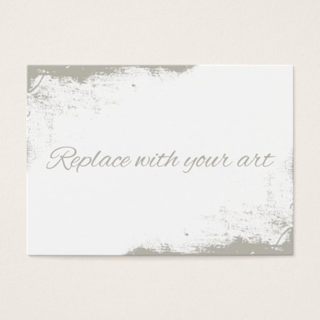 Carte de commerce artiste ACEO vierge Coins Vintag (Devant)