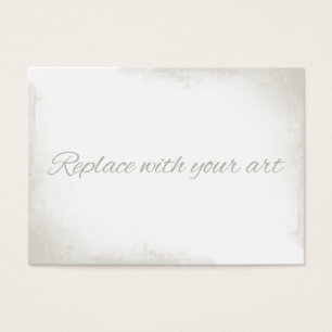 Carte de commerce d'artiste ACEO vierge coins grun