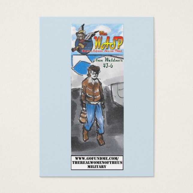 Carte de commerce WASP Ann Waldner (Devant)