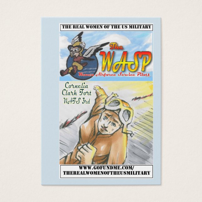 Carte de commerce WASP Cornelia Clark Fort (Devant)