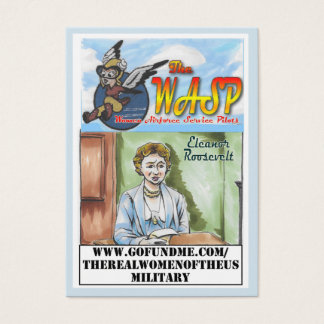Carte de commerce WASP Eleanor Roosevelt