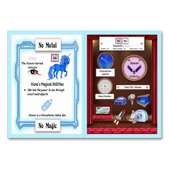 Carte de commerce Xena - Xenon Horn Unicorn (Devant)