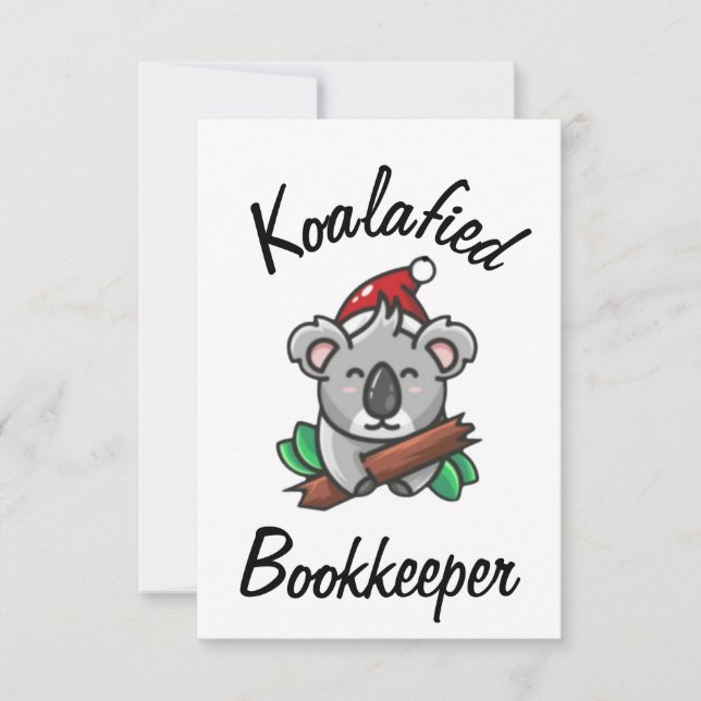 Carte de comptable Koalafied (Devant)
