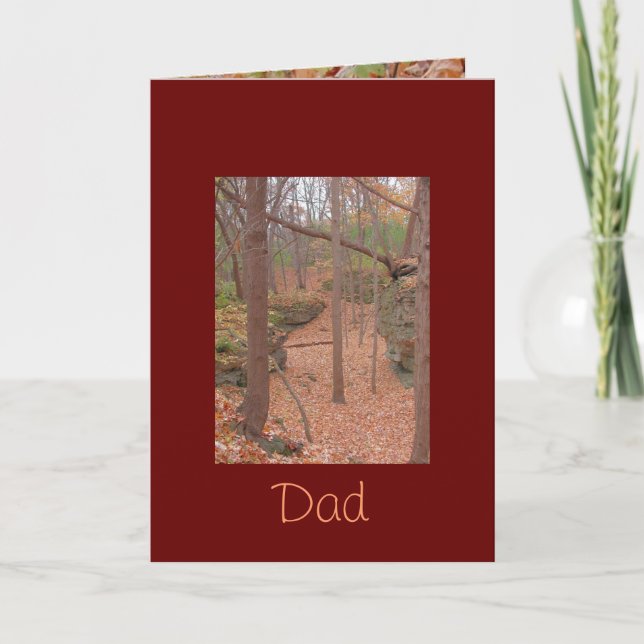 Carte de concepteur papa (Devant)