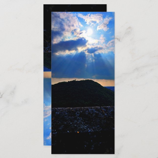 carte de condoléance (Devant / Derrière)