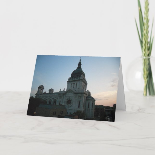 Carte de condoléances « Coucher de soleil de confi (Devant)