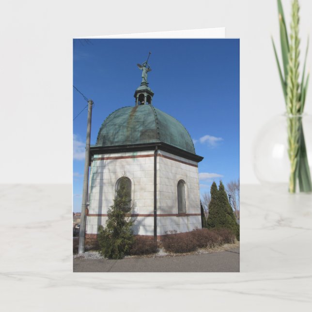 Carte de condoléances « Crypte du cimetière Saint- (Devant)