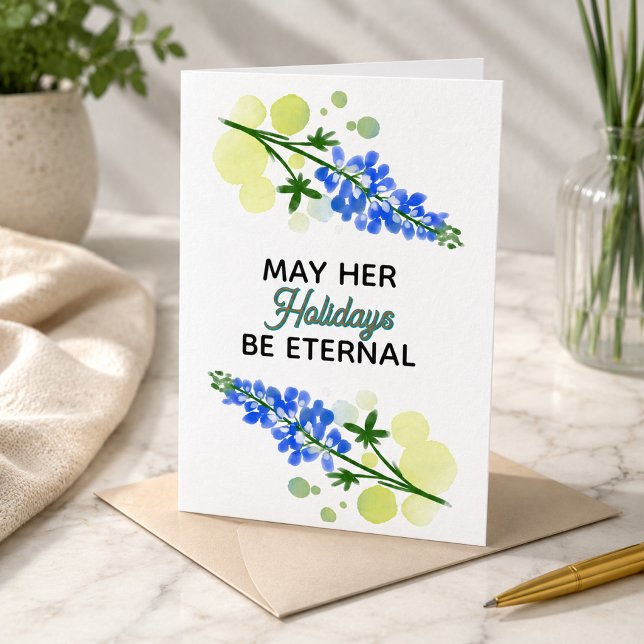 Carte de condoléances simple eucalyptus (Créateur téléchargé)