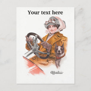 Carte de conducteur féminine