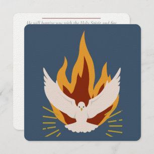 Carte de confirmation - Carré plat