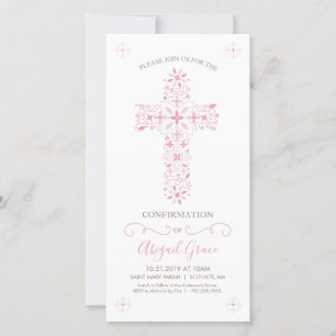 Carte de confirmation - Invitation de confirmation