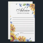 Carte de conseil en aquarelle Ukraine<br><div class="desc">Carte de conseil élégante pour vos invités.</div>