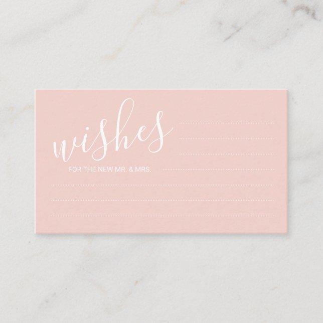 Carte de conseil et de souhaits Mariage de script  (Devant)