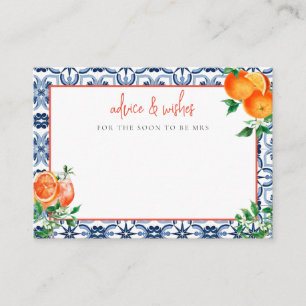 Carte de conseil et de souhaits Spritz italien