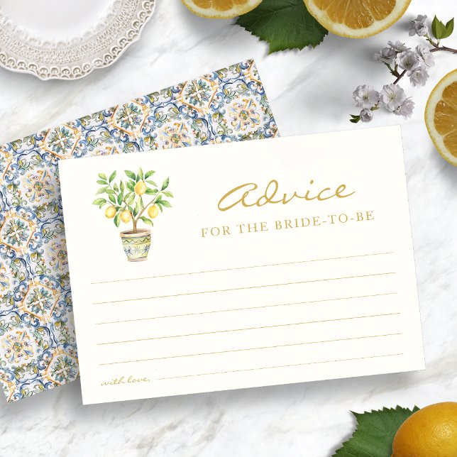 Carte de conseil italienne (Italian Advice Card
)