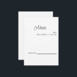 Carte de conseil pour Mariage Fleur sauvage coloré<br><div class="desc">C'est la belle élégante carte de conseil Mariage fleur sauvage. Cette carte-conseil fleur sauvage colorée est parfaite pour votre mariage d'été simple et fantaisiste en arc-en-ciel boho. Il est parfait comme des cartes mariages,  cartes de visite et plus. Cliquez sur le bouton customiser pour personnaliser le design.</div>