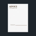 Carte de conseil pour Mariage Fleur sauvage coloré<br><div class="desc">C'est la belle élégante carte de conseil Mariage fleur sauvage. Cette carte-conseil fleur sauvage colorée est parfaite pour votre mariage d'été simple et fantaisiste en arc-en-ciel boho. Il est parfait comme des cartes mariages,  cartes de visite et plus. Cliquez sur le bouton customiser pour personnaliser le design.</div>