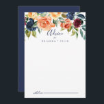 Carte de conseil pour Mariage Floral Élégant Multi<br><div class="desc">Cette carte de conseil aux mariage floraux multicolores et élégantes est parfaite pour un mariage moderne. Le design présente des bouquets soigneusement dessinés à la main de rose, de rougeur, de jaune, de bordeaux, de rouge, de fleurs d'indigo et de feuillage vert, inspirant la beauté naturelle. Ces cartes sont parfaites...</div>