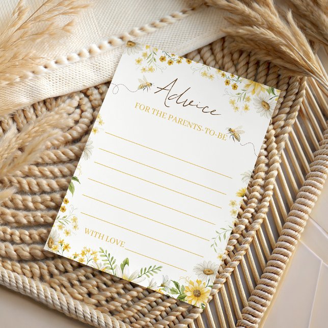 Carte de conseils Little Honey Bee pour maman (Créateur téléchargé)