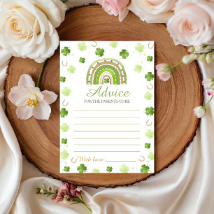 Carte de conseils pour Baby Shower Thème Porte-Bon