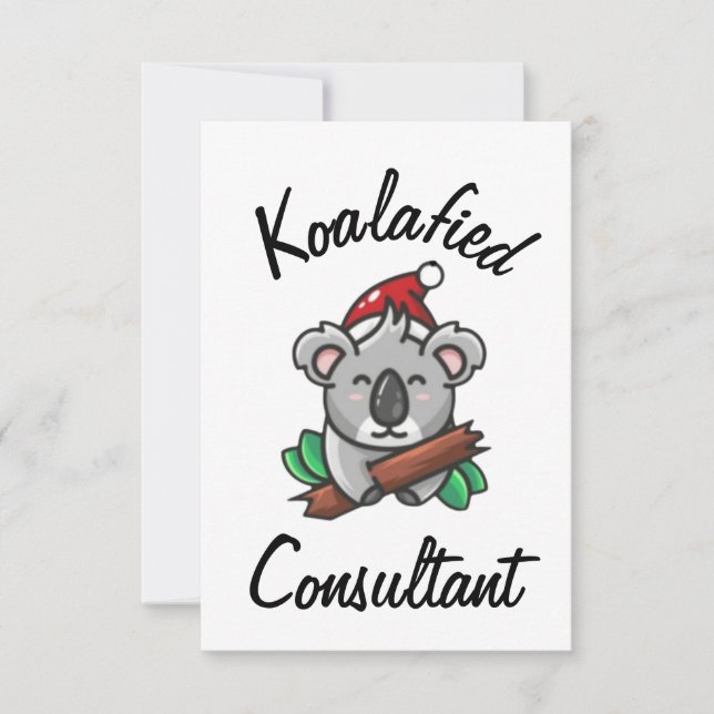 Carte de consultant koalafied (Devant)