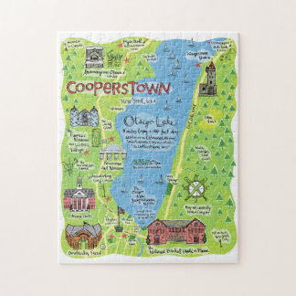 Carte de Cooperstown, Jigsaw Puzzle