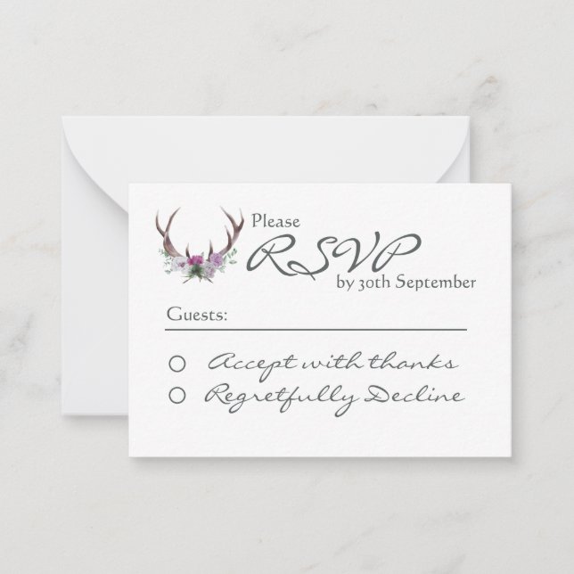 Carte De Correspondance 2.5" x 2.5" Flat Note Card (Devant)