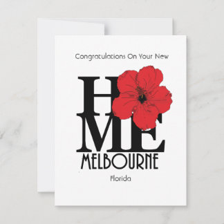 Carte De Correspondance ACCUEIL Melbourne Floride - Nouvelle maison