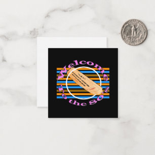 Carte De Correspondance Admettre un ticket - dans les années 80