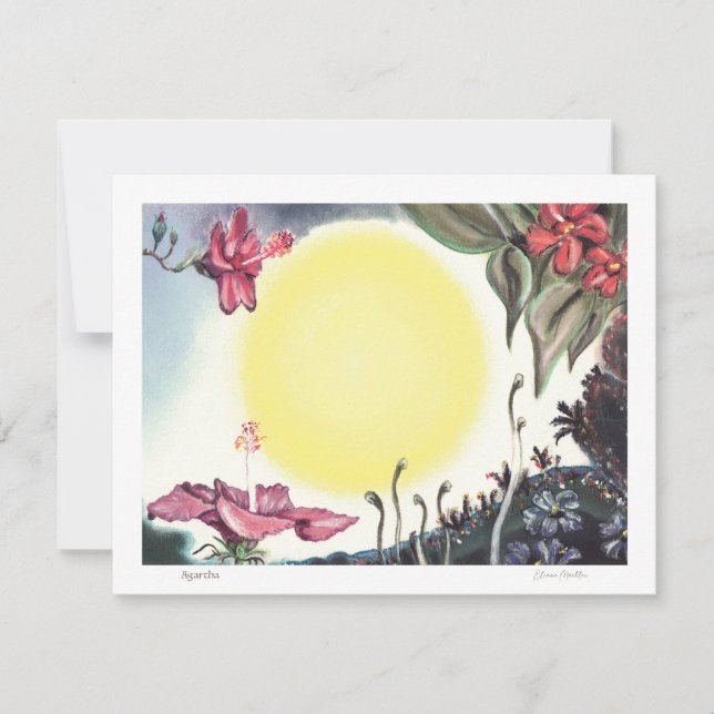 Carte De Correspondance Agartha (Devant)