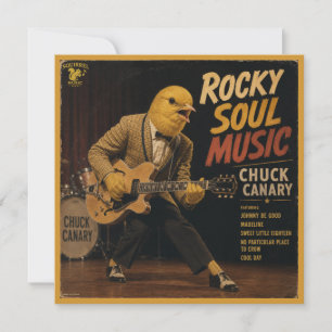 Carte De Correspondance Album de Chuck Canary : une parodie