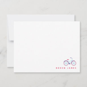 Carte De Correspondance Allons Faire du Vélo