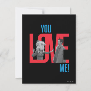 Carte De Correspondance AMIS™   Citation You Love Me