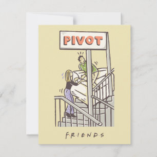 Carte De Correspondance AMIS™   Ross et Rachel PIVOT