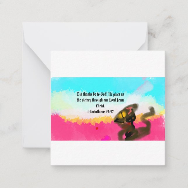 Carte De Correspondance amour de jésus  (Devant)