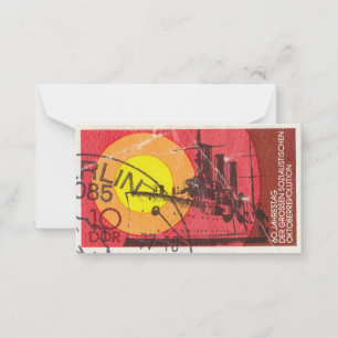 Carte De Correspondance Ancien timbre-poste allemand