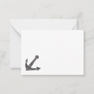 Carte De Correspondance Ancre design mignon