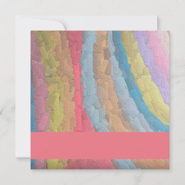 Carte De Correspondance Ann Arbor Pastel Chalk Art (Devant)