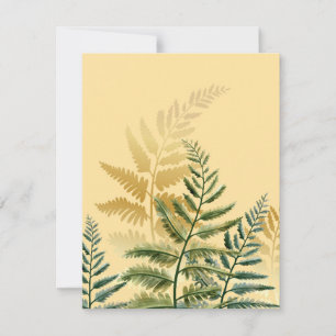 Carte De Correspondance Aquarelle Arbres 2