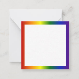 Carte De Correspondance Arc-en-ciel