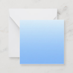 Carte De Correspondance Arrière - plan bleu pâle