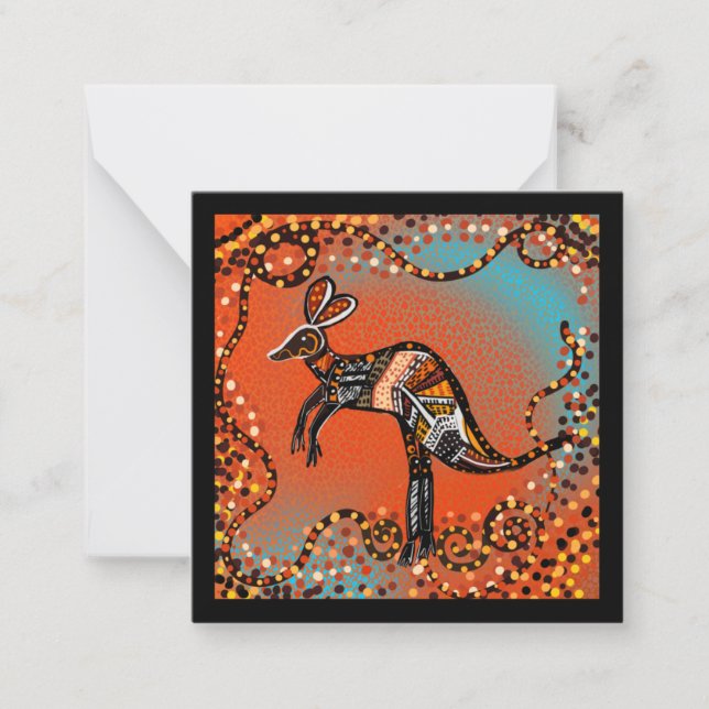 CARTE DE CORRESPONDANCE ART AUSTRALIE          (Devant)