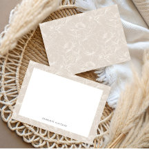Art botanique en ligne moderne minimaliste beige a