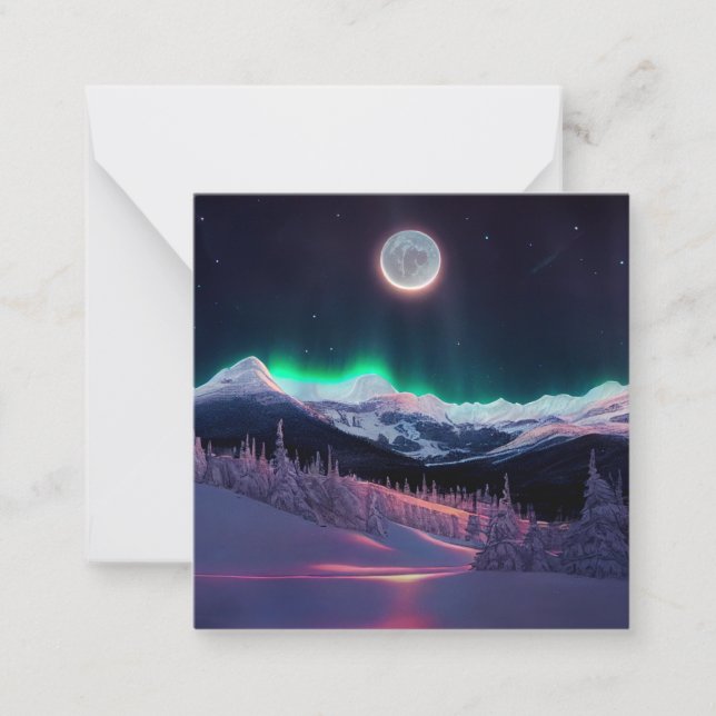 Carte De Correspondance Aurora rêve (Devant)