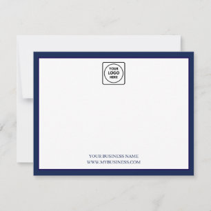 Carte de correspondance avec le nom de l'entrepris