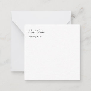 Carte De Correspondance Avocat à la mode en droit spécial unique