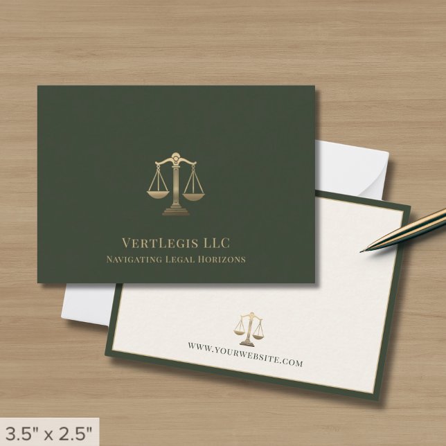 Carte De Correspondance Avocat avocat professionnel simple juridique (Créateur téléchargé)